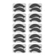 thumbnail image 2 of 10 Pares De Parches De Extensión De Pestañas, Parches Reutilizables De Silicona Debajo De Los Ojos Para Extensiones De Pestañas, 2 of 7