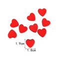 thumbnail image 3 of 200 Pegatinas de madera en forma de corazón Yashi autoadhesivas para decoración de habitaciones rojo, 3 of 5
