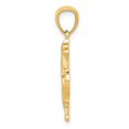 thumbnail image 2 of FB Jewels 14K Yellow Gold Trotting Horse Pendant, 2 of 4