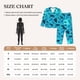 thumbnail image 4 of Balery World Turtle Day Conjunto de Pijama con Estampado para Mujer, Conjunto de Dos Piezas con Manga Larga, Ropa de Dormir Suave con Bolsillos, Pijamas Cómodos-Medium, 4 of 6