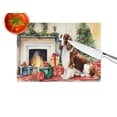 thumbnail image 4 of Welsh Springer Spaniel Cozy Christmas Glass Cutting Board Large 12 in x 15 in, 4 of 5