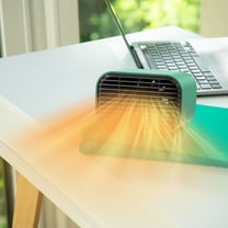 VBODN Space Heater with Adjustable Thermostat,Heater for Office,Battery Powered Heater,for Car Indoor Home Dorm Office