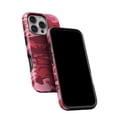 thumbnail image 5 of DesignSkinz Scratch-Resistant Hard Slim Case Compatible with iPhone 15 Plus (Compatible with MagSafe) - Pink and Red Tradtional Camouflage, 5 of 9