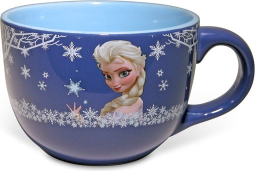 Soup Mug Disney Frozen Elsa "Snowfall" 24oz 