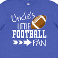 thumbnail image 4 of Inktastic Uncle's Little Football Fan Youth T-Shirt, 4 of 5