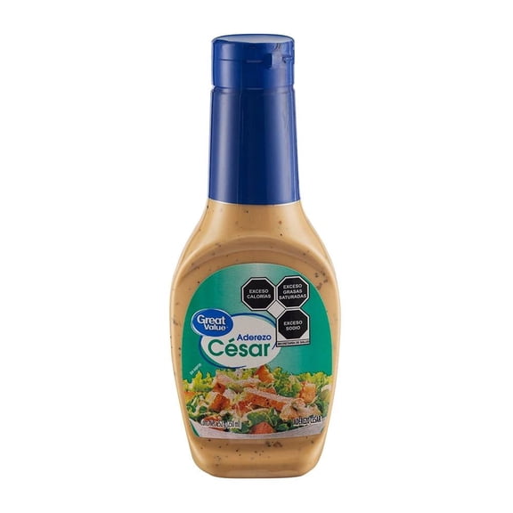 Aderezo Great Value césar 250 ml