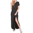 thumbnail image 3 of Vestido ANRABESS, casual, holgado, holgado, dividido, maxi beach, 3 of 6