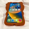 thumbnail image 5 of Funda de silicona con dibujos animados de gatos en 3D para iPhone XR, 5 of 5