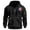 Black, variant on LUOGENLI Mens Hoodies Black Camo Men's Casual Hoodies Sweatshirts Loose Fit Pullover Hooded Sweatshirt with Print Design for Autumn Winter Daily Wear Mens Hoodies Pullover 5Xl Navy Size L