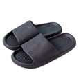 thumbnail image 2 of Bixock Bathroom Shoes for Women,Slippers for Women Solid Color Thick Soft Sole Indoor Home Bedroom Relaxed Casual Shoes, 2 of 6