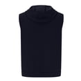 thumbnail image 3 of Posijego Men's Zip up Tank Tops with Pockets Hooded Sleeveless Muscle Athletic Casual Sweatshirts Solid Color, 3 of 5