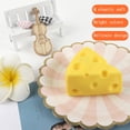 thumbnail image 3 of Clearance! Yellow Cheese Squishies Squeeze Toys, Soft Novelty Toys, Rebounding Sensory, Help for Relax, Focus, Sensory Cheese, Food Theme Cheese Cubes Squishies Toys, Stress Balls for Adults K*ids, 3 of 9