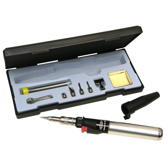 Blazer 189-1006 Excalibur Multi-Purpose Butane Torch and Hot Air Soldering Kit