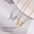 thumbnail image 3 of Angel Wings Memorial Necklace Sympathy Gifts for Loss of Loved One Bereavement Gift Memorial Gifts for Loss of Dad Mom, 3 of 6