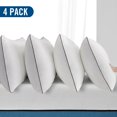 thumbnail image 2 of Paquete de 4 camas Pillow Higoom de tamaño estándar para dormir, 2 of 7