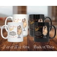 thumbnail image 2 of PixiDoodle Farmhouse Decor - Cussing Chicken Coffee Mug (15 oz, Black), 2 of 4