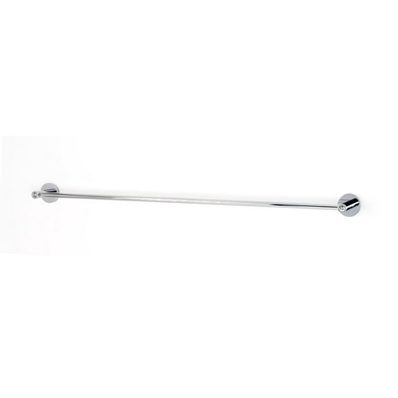 Swarovski Crystal 30" Wall Mounted Towel Bar, Polished Chrome