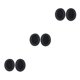 thumbnail image 5 of Kearding Almohadillas para los oídos Cojín Profesional Montado en la cabeza Reemplazo de auriculares de cuero marrón negro para auriculares WH-1000XM4 Type1 NO1, 5 of 6