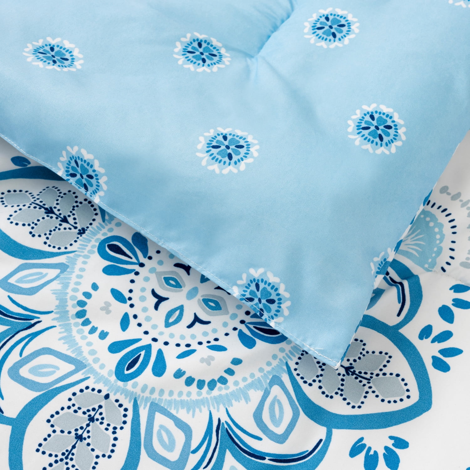 Martha Stewart Everyday 3 Piece Comforter Set - King, Folk Medallion