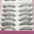 thumbnail image 3 of RAGUPEL Lash Clusters, 10 Pairs Self Adhesive False Eyelashes Elongated Thick Lashes Makeup for Lash Extension, 3 of 7