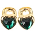thumbnail image 1 of USHOBE Green Metal Teeth Grills for Decoration Removable Design Fits Most People 2pcs, 1 of 7