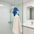 thumbnail image 4 of Adorable gancho de baño con forma de caballito de mar: organizador de pared sin taladros for toallas y batas, 4 of 4