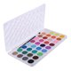 thumbnail image 3 of Juego de viaje sólido portátil de 36 pinturas de acuarela + 6 pinceles de pintura de agua clara, puntas variadas para niños y adultos, manualidades, c Soledad Pluma de cepillo de almacenamiento de acuarela, 3 of 10