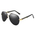thumbnail image 1 of Gafas de sol que cambian de color, de día y de noche, de doble uso, gafas de sol polarizadas de piloto para hombre, 1 of 1