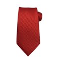 thumbnail image 3 of Corbata Wehug LD0050 tejida en seda roja 145 cm x 8 cm, 3 of 6
