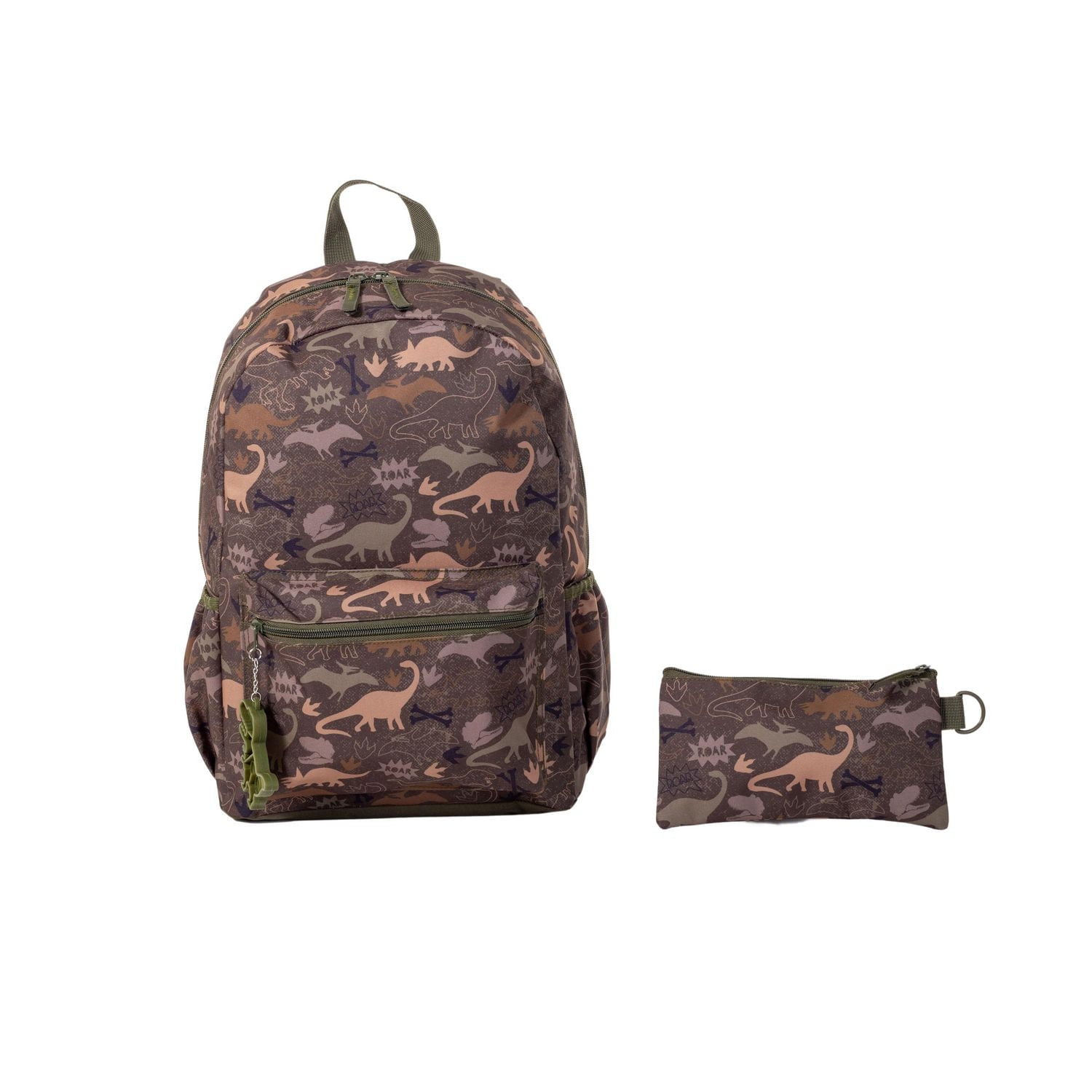 Jetstream 2pcs Kangaroo Pocket Backpack set, Dino Camo