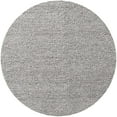 thumbnail image 1 of Ahgly Company Machine Washable Indoor Round Industrial Modern Carbon Gray Area Rugs, 6' Round, 1 of 7