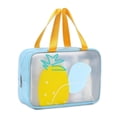 thumbnail image 1 of Bolsa de almacenamiento impermeable esmerilada de PU, bolsa de cosméticos portátil de viaje de gran capacidad, 1 of 5