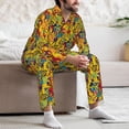 thumbnail image 7 of Sikiie Dancing African Womens Mens Pajama Set, Soft Warm Long Sleeve Sleepwear, Cozy Button-Down Pjs for Men-Large, 7 of 7
