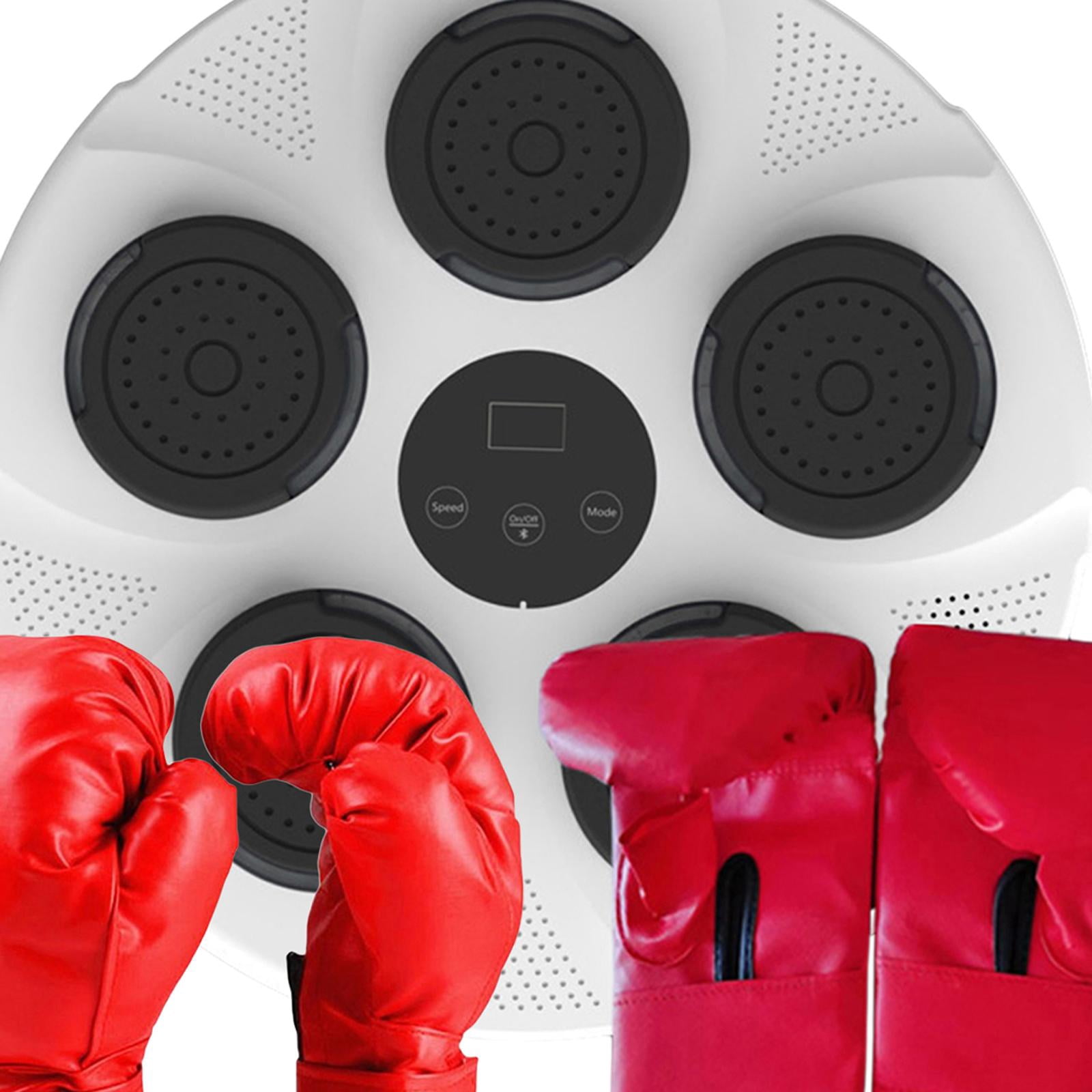 Baoblaze Electronic Boxing Machine Boxing Training Equipment for Focus Reaction Sanda White Adults Gloves