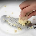 thumbnail image 5 of 2-In-1 Stainless Steel Fish Scaler + Ginger Grater, Multifunction Fish Scale Remover With Hanging Handle, Kitchen Fish Scales Scraping Tool For Home And Restaurant, 5 of 7