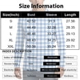 thumbnail image 3 of OIOLOYJM Long Sleeve Fishing Shirts for Men UPF Sun protection Plaid Uv Quick Dry Swim Beach Shirts Rash Guard Hiking Casual Classic Fit T-Shirt Royal Blue S, 3 of 6
