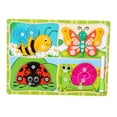 thumbnail image 1 of Rompecabezas de madera 2 en 1 para niños pequeños, tablero de dibujo, recuerdo de fiesta, desarrollo de inteligencia con abeja, 1 of 8