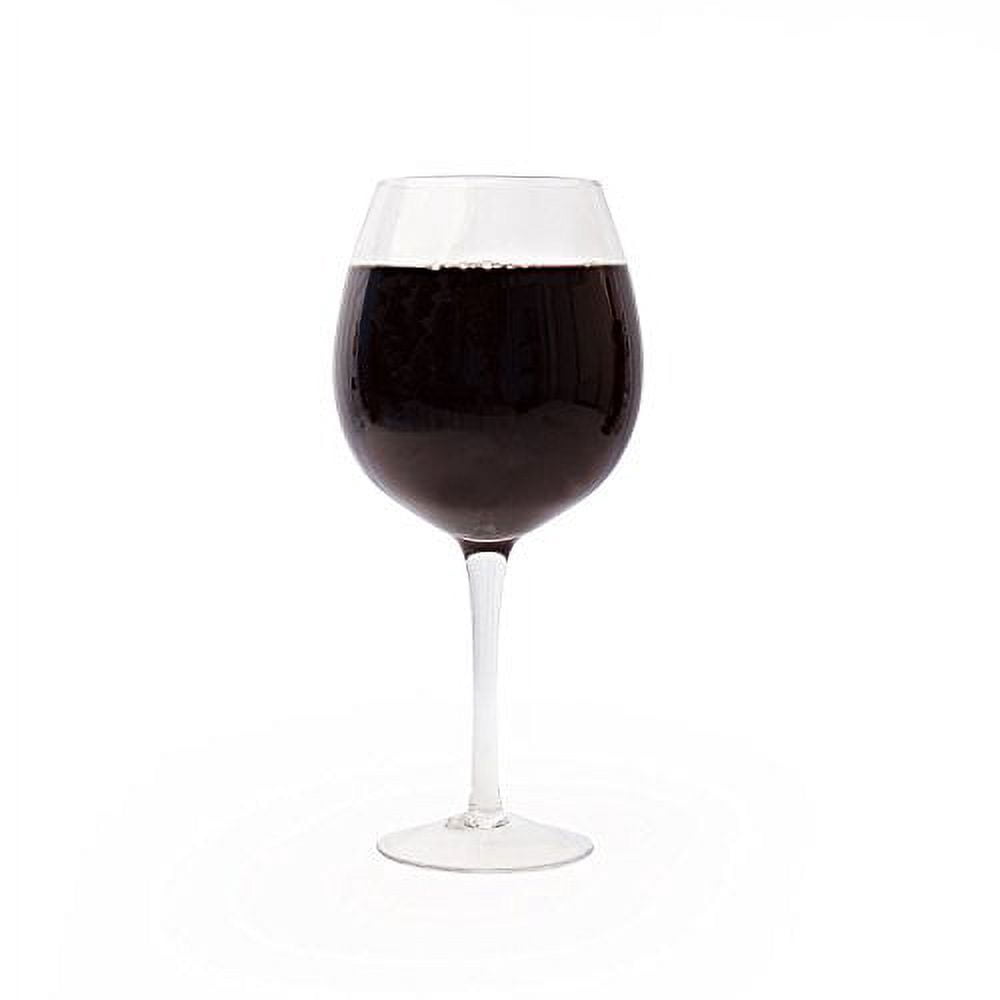 Big Betty Novelty Giant Wine Glass that Holds Full Bottle of Wine, Oversized Drinking Set - 750ml