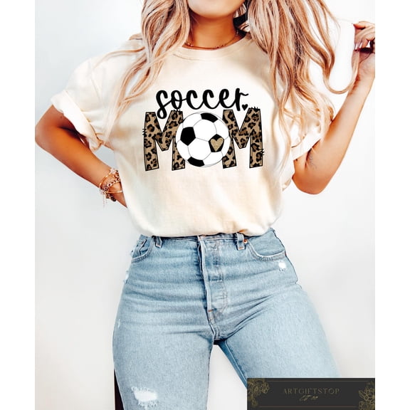 Retro Comfort Soccer Mom Shirt, Mother's Day T-shirt, Sports Mama T-shirt, Mother's Day, Soccer Mom Crewneck, Game Day Outfit, F3570 All Size S-5Xl