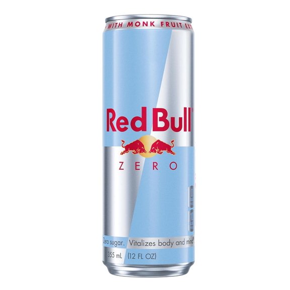 Red Bull Energy - Zero - 12 Ounce (Pack Of 4)