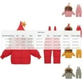 thumbnail image 3 of Boys Girls 2-Piece Snowsuit Puffer Jacket and Skibib Snow Pants Cold Weather Winter Warm Clothes Litter Kids, 3 of 8