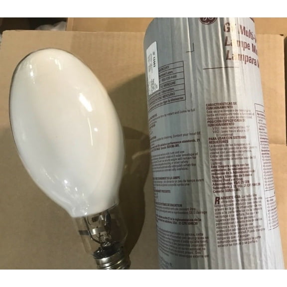 GE 13582 MPR400C /VBU/HO/O 400W ED37 High Output Multi-Vapor Quartz Metal Halide