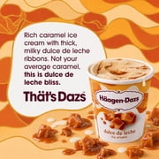 Haagen Dazs Dulce de Leche Ice Cream, Kosher, 14 oz