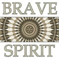 thumbnail image 2 of Phillip, Jamie 20x20 Gold Ornate Wood Framed with Double Matting Museum Art Print Titled - Brave Spirit, 2 of 4