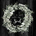 thumbnail image 2 of Jacobs, Cindy 15x15 White Modern Wood Framed Museum Art Print Titled - It Is Well With My Soul, 2 of 4