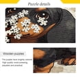 thumbnail image 2 of WOBOGO Dachshund Pattern Puzzle Challenge 500 Piece Jigsaw Suitable for Game Night Finished Size 20.5 x 14.9in, 2 of 9