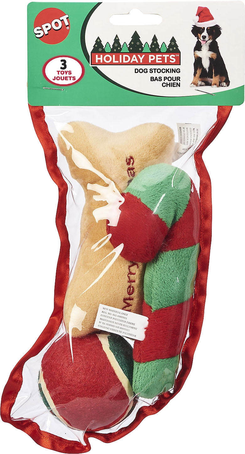 Ethical ChristmasHoliday Dog Stocking Assorted Small/3 Pack (Case of