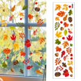 thumbnail image 4 of Pegatinas de pared de frutas y hojas, murales, póster de pared transparente, pegatinas de pared de frutas para ventana, sala de juegos, habitación de, 4 of 5
