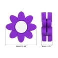 thumbnail image 2 of Uxcell Tennis Racket Vibration Dampener, 10 Pack Racquet Shock Absorber, Purple, Pink, 2 of 6