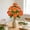 Orange, variant on Artificial Carnation Bouquet - 12 Stems Faux Silk Flowers for Wedding Decor, Floral Arrangements & Home Display, Orange, 16.5 Inch